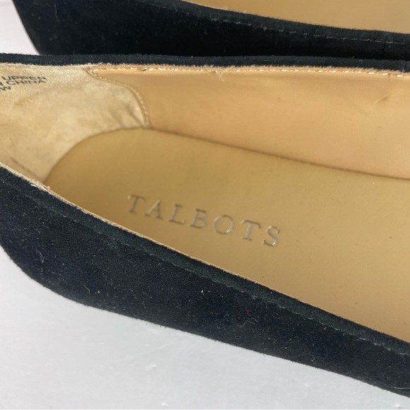 Talbots Black Suede Ballet Flats - Picture 4 of 7